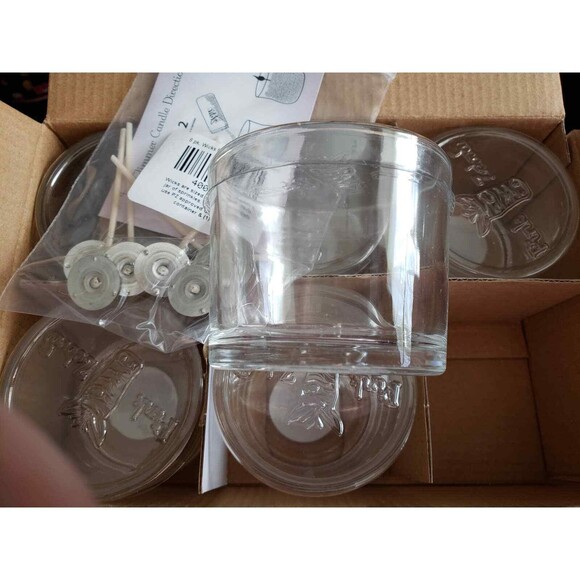 Pink Zebra Essentials Petite Glass and Wicks 6 pack - NEW - Picture 2 of 6